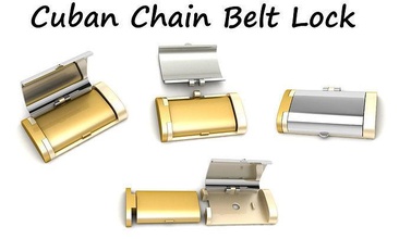 cuban chain belt lock bracelet braslate jewel jewellery braslatelock box gold silver 3dprintable printable cnc bracelete equipment jewells diamonds clasps clasp jewelry bracelets 3d print model - Mito3D