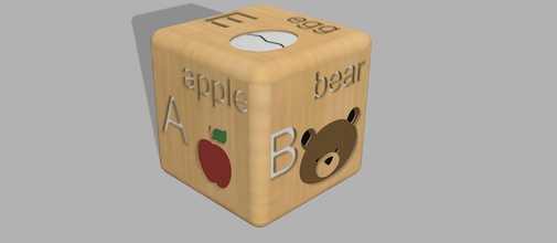 cubes alphabet jeux-jouets des lettres l'école lire de l'élément symbole enseigner les mathématiques enfants jouer étude apprendre jeu conseil d'administration jeux jouets dé 3d print model - Mito3D