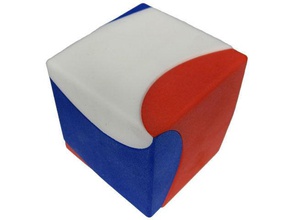 cubique trisection cube puzzle oskar van déventer jeux jouets 3d print model - Mito3D