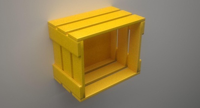 kubische Wand-Regal-Modell 3d-drucken Haus Dekorative cubic Wand montiert rack Buch Regal box Holz Veranstalter klein storage Leben Raum - Zubehör organisieren hausgemachte Herstellung Mehrzweck Möbel 3d print model - Mito3D