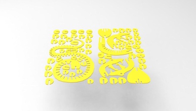 cubra puzzle serpente di art i giocattoli lego natura giochi 3d print model - Mito3D