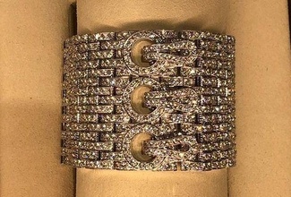 cuff bracelet model 1303 ring earrings dlya pechati 3dmodel printable sterling fashion silver engagem platinum jewellery engagement jewel jewelry rings missfox dekoracia bracelets 3d print model - Mito3D