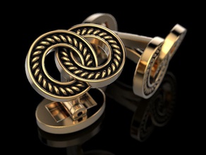 kol düğmeleri takı adam baskı 3dprinted mücevher yazdırılabilir tasarım altın moda printabl diğer prototipleme Gümüş 3d print model - Mito3D