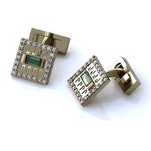 kol düğmeleri bz005 takı düğmesi 3d yazdırılabilir moda aksesuar prototipleme karakter giyim 3d print model - Mito3D