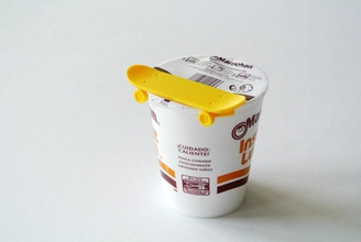 cup noodle lid holder ramen skateboard house kitchen dining extreme sport skate 3d print model - Mito3D