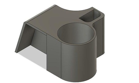 taza remoto soporte chorros corte controlar agua botella casa mueble 3d print model - Mito3D