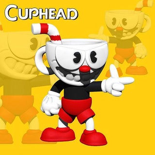 cuphead cup head toy art kid figure sculptures 3d print model - Mito3D