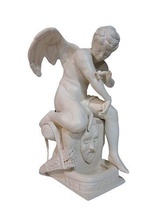 Cupido mariposa escultura estatua decorativo Arte esculturas 3d print model - Mito3D