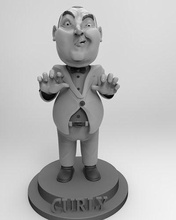 frisé jouet art portrait poupée Jeux jouets 3d print model - Mito3D