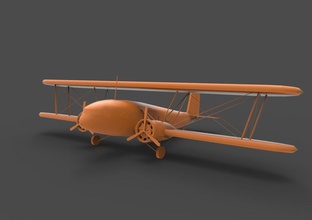 curtiss-wright en avion de la mer l'eau hydravion modèle des avions hawaï tropical l'aviation plage vol curtiss wright jeux les jouets 3d print model - Mito3D