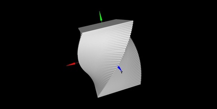 curva apilados plazas art en las curvado de la pila matemática hermoso 3d print model - Mito3D