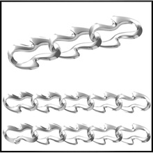 Douane bracelets bijoux jcd institut bracelet or argent diamant perlé chaîne lien 3d print model - Mito3D