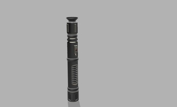 custom lightsaber handle games-toys star wars jedi force darkside vader skywalker games toys 3d print model - Mito3D