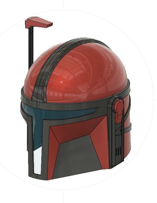 personalizadas mandaloriano capacete Estrela guerras Guerra Estrelas clã armaduras espaço Guerreiro soldado fantasia sci fy passatempo faça 3D print model - Mito3D