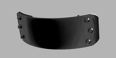 anpassbar stirnband stahl glasiert naruto metallisch ninja spiele spielzeuge 3d print model - Mito3D