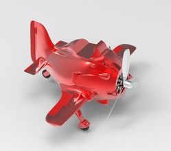 cute assembled airplane games-toys toy aircraft plane vehicle old worldwar2 fighter games toys 3d print model - Mito3D