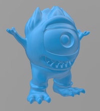 cute monster remix jogos-brinquedos monstro bonito brinquedo divertido um olho jogos brinquedos de outros 3d print model - Mito3D