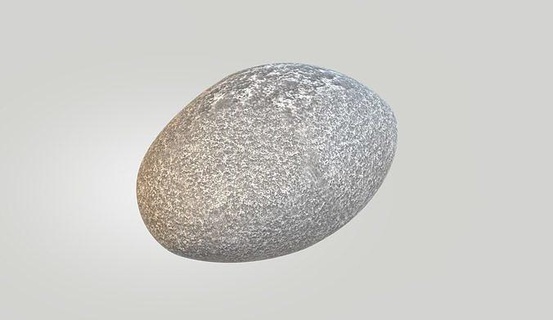 mignonne animal compagnie Roche nature plante attention lune astronomie sphère rétro loisir DIY 3d print model - Mito3D