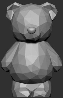 cute teddy bear decorate home low polly modeling art kids teddy print cute beautiful zbrush 3d collection bears kit lowpolly tender home decorate models animal conceptart custom sculptures  3d print model - Mito3D
