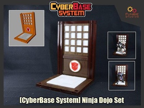 cyberbase sistema ninja dojo impostato trasformatori giochi giocattoli gioco accessori 3d print model - Mito3D