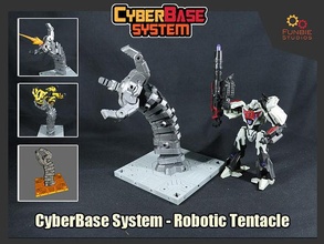 cyberbase robotic tentacle transformers games toys 3d print model - Mito3D