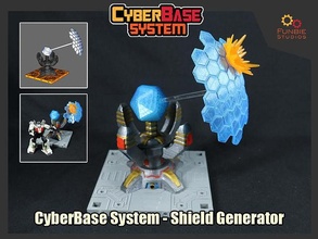 cyberbase sistema scudo generatore trasformatori giochi giocattoli 3d print model - Mito3D