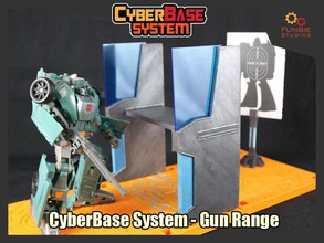 cyberbase system gun range transformers games toys 3d print model - Mito3D