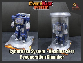 cyberbase system headmasters renegeration chamber transformers display biotank games toys 3d print model - Mito3D
