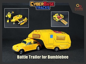 ciberbase pistas batalla remolque transformadores abejorro juegos juguetes 3d print model - Mito3D