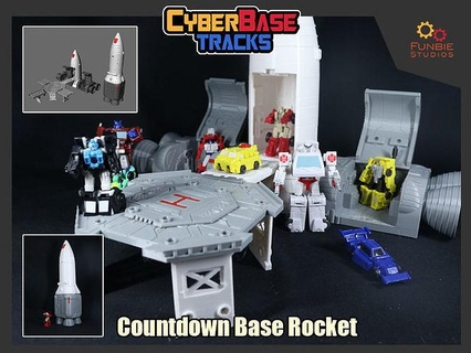Cyberbasis Spuren Transformer Countdown Base Rakete Transformer Cyberbasis Spuren Countdown Rakete Base Spiele Spielzeuge Spiele Spielzeuge 3d print model - Mito3D