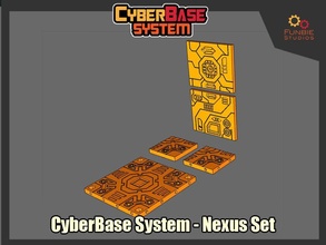 cyberbase transformers nexus set transformer display base games toys 3d print model - Mito3D