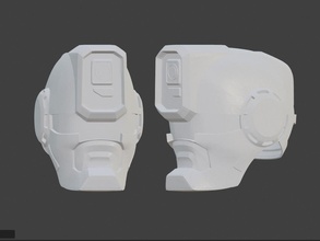siber polis mars kask 3d yazdır hazır dosyalar zanaat baskı stl hobi kendin yap uzay gavan tokusatsu kamen binici ultraman kostüm oyunu hobiler 3d print model - Mito3D