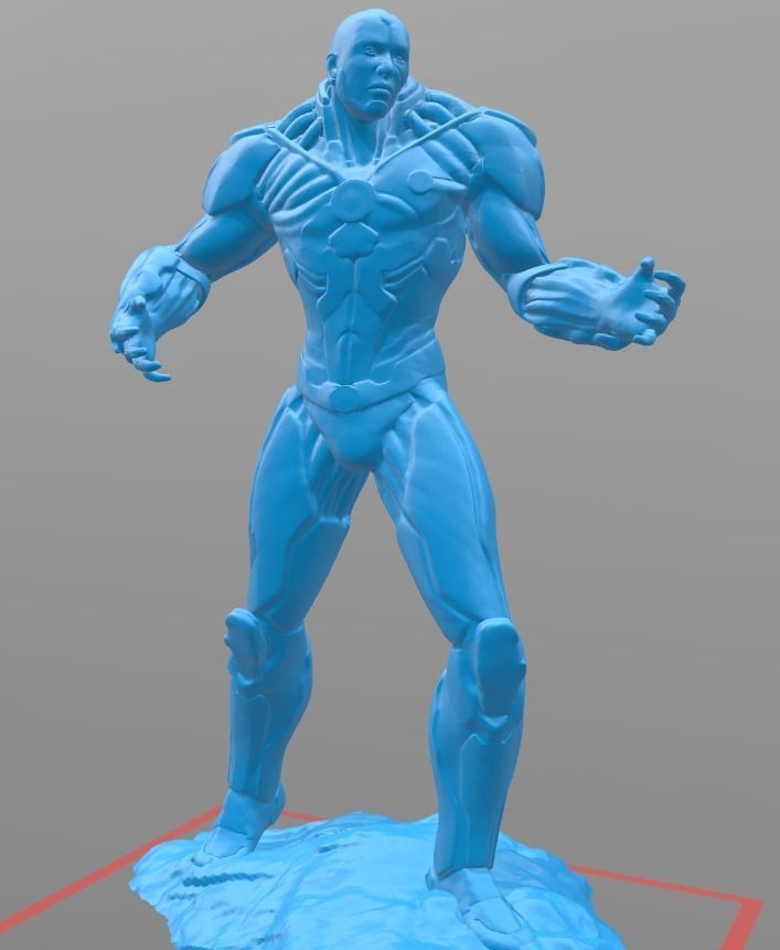 cyborg 3d print model games-toys movie animation comic game fantasy action figure games toys other 3D print model - Mito3D