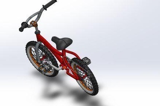 ciclo 3d impresión rueda motociclista viaje ciclista rápido carreras proteccion borde bicicleta ciclismo jinete moto atleta bmx casco seguridad pedal carretera juegos juguetes 3d print model - Mito3D