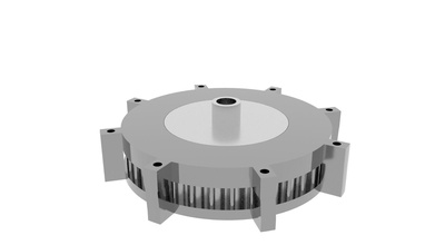 cicloide velocidad reductor manejar 35 to 01 caja cambios mecánico rueda hardware transmisión robot motor eje leva ciencias ingenieria 3d print model - Mito3D