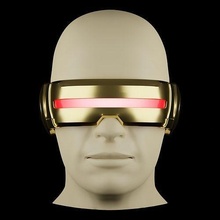 ciclope visiera maschera x uomini bicchieri combattere puntello cosplay budwin passatempo fai 3d print model - Mito3D