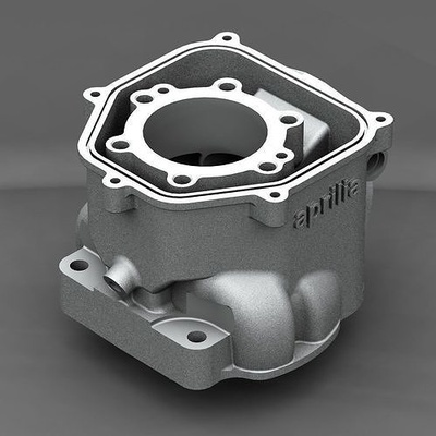 zylinder aprilia rsa125 motorrad motor wissenschaft ingenieurwesen 3d print model - Mito3D