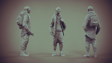 cylos art le monstre troll de la fantaisie caractère armure cylus sculptures 3d print model - Mito3D