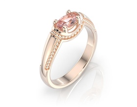 d 1901 joalheria precioso gema moda ouro jóia brilhante diamante anel noivado Casamento argolas 3d print model - Mito3D