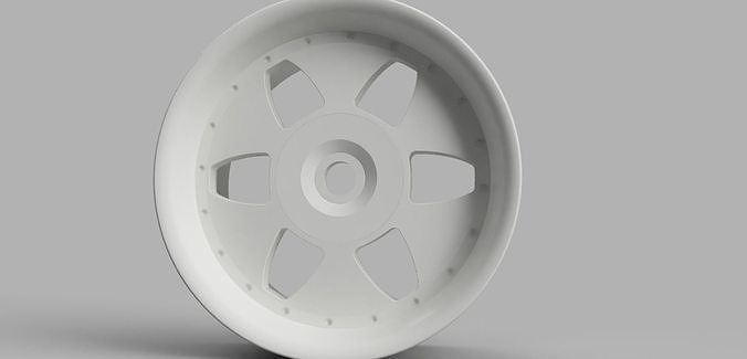 d52mm 12mm maleficio rc ruedas ssr viena kreis llantas rcdrift pasatiempo bricolaje diy deriva coche RC vehiculo yokomo rueda Tamiya hpi kyosho rcwheel flotante LRP impresión imprimir 3D print model - Mito3D