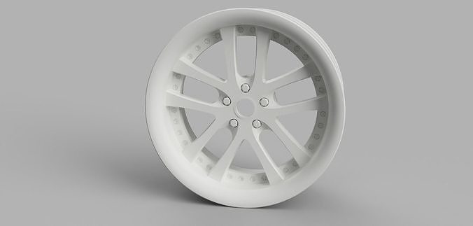 d52mm 12mm maleficio rc ruedas casados coronas lxz rcdrift pasatiempo bricolaje diy coche RC yokomo deriva vehiculo Tamiya hpi rueda LRP kyosho flotante rcwheel impresión rcprint carreras 3D print model - Mito3D