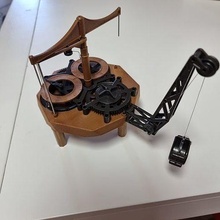 vinci volare pendolo orologio reloj pendulo giochi giocattoli puzzle 3d print model - Mito3D