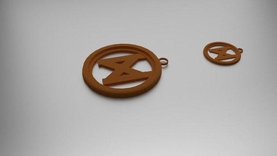 dagaz pendant jewelry fashion norse pendants 3d print model - Mito3D