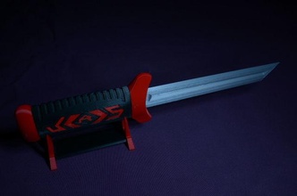 dagger weapon blade hobby diy 3d print model - Mito3D
