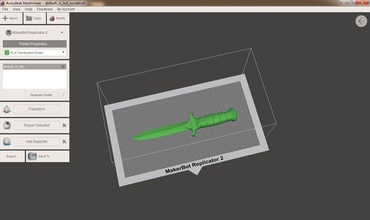 dagger toy hobby-diy obj cs christmas gift hobby diy hand tools 3d print model - Mito3D