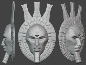 dagot ur yaşlı parşömenler morina maske tes theelderscrolls dagothur oyun maskesi oyunlar oyuncaklar aksesuarlar 3d print model - Mito3D