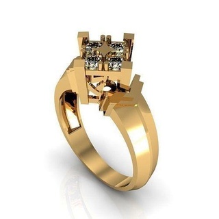 diamante squillare gioielleria prezioso gemma platino oro splendente gioiello argento Fidanzamento nozze brillante pendente stampabile moda design lusso anelli 3d print model - Mito3D