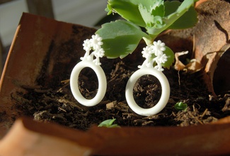 daisy anneau d18 bijoux de la fleur l'anneau sam abbott d 18 ménage d'autres les anneaux 3d print model - Mito3D