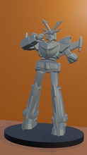 daitarn 3 kit garage daitarn3 anime manga giappone robot robottoni anni80 giochi giocattoli miniature figurine 3d print model - Mito3D