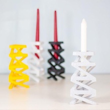 dallass porta candele design 3dprint candela fatto in Italia Casa arredamento 3d print model - Mito3D